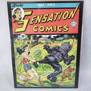 Wonder Woman Sensation Comics #5 1942 Vintage DC COMICS Series 11"X14" Poster